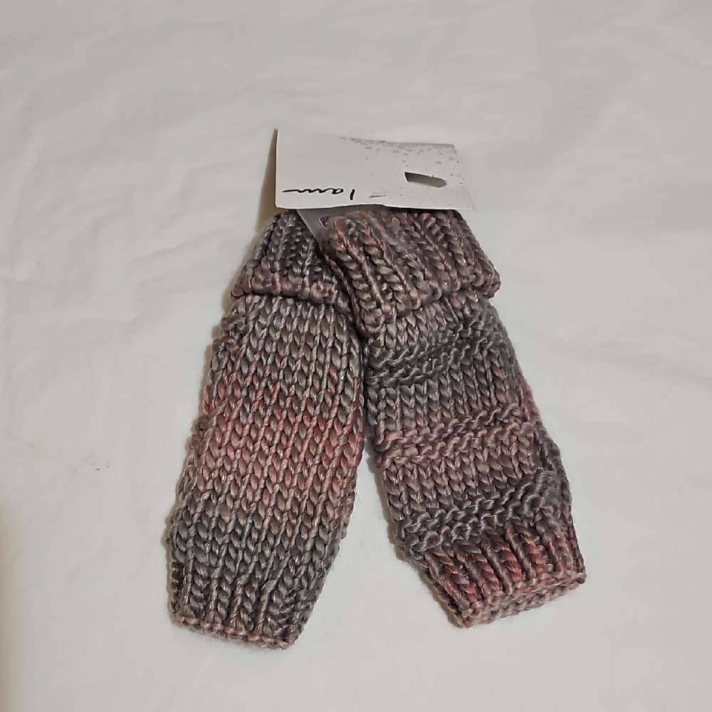I am Fingerless Gloves with Metallic Detail Adult OSFM New